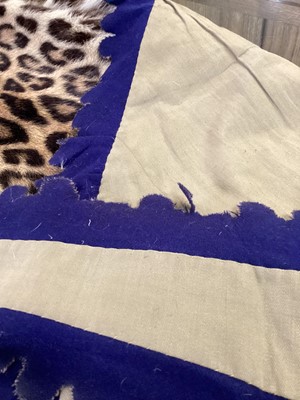 Lot 22 - TAXIDERMY LEOPARD SKIN RUG IN THE MANNER OF VAN INGEN & VAN INGEN