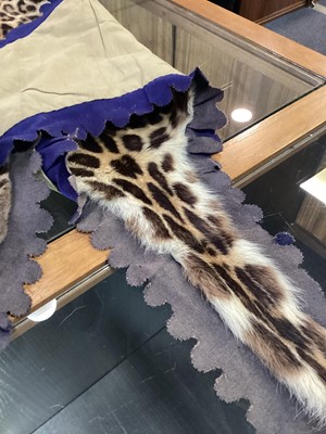 Lot 22 - TAXIDERMY LEOPARD SKIN RUG IN THE MANNER OF VAN INGEN & VAN INGEN