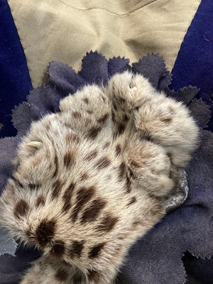 Lot 22 - TAXIDERMY LEOPARD SKIN RUG IN THE MANNER OF VAN INGEN & VAN INGEN