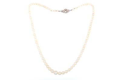 Lot 415 - CULTURED PEARL NECKLACE