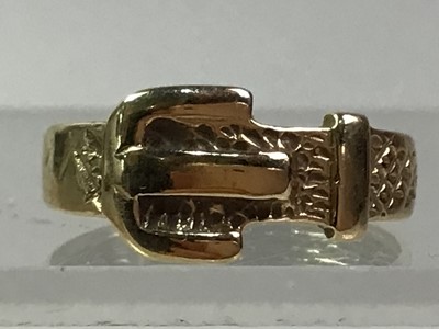 Lot 307 - GROUP OF GOLD JEWELLERY