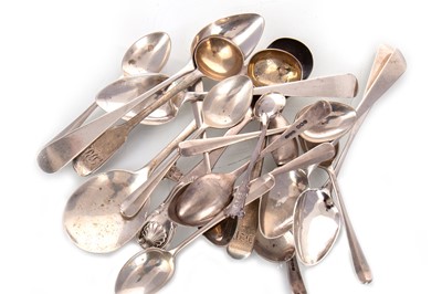 Lot 25a - COLLECTION OF SILVER SPOONS