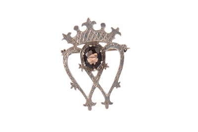 Lot 35a - SCOTTISH SILVER LUCKENBOOTH BROOCH