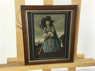 Lot 127 - PAIR OF MODERN REPRODUCTION GOLFING PRINTS