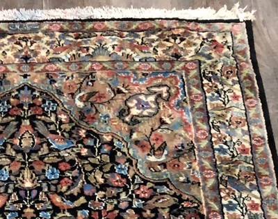 Lot 1184 - SILK AND WOOL TREE OF LIFE RUG