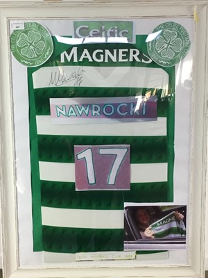 Lot 405 - MAIK NAWROCKI SIGNED CELTIC SHIRT
