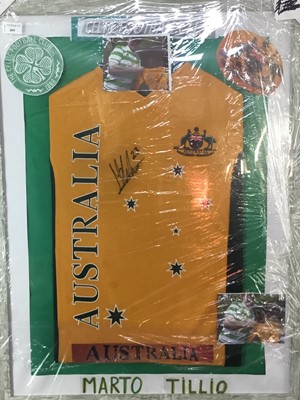 Lot 409 - MARCO TILLIO SIGNED AUSTRALIA TOP