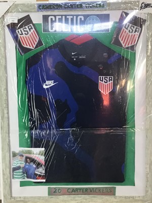Lot 410 - CAMERON CARTER VICKERS SIGNED USA TOP