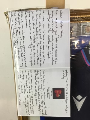 Lot 414 - FINN RUSSELL SIGNED SCOTLAND RUGBY TOP