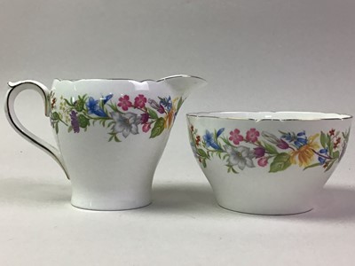 Lot 385 - SHELLEY TWENTY ONE PIECE TEA SERVICE