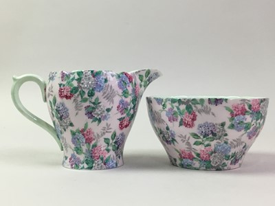 Lot 424 - SHELLEY TEA SERVICE