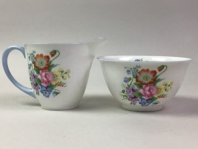 Lot 426 - SHELLEY PIECE TEA SERVICE