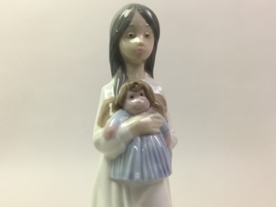 Lot 451 - SEVEN NAO CERAMIC FIGURES