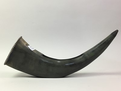 Lot 487 - DECORATIVE HORN