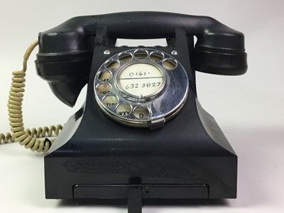 Lot 492 - GPO BAKELITE TELEPHONE