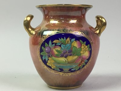 Lot 496 - MINTONS, LUSTRE WARE VASE