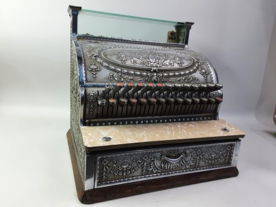 Lot 1345 - NATIONAL MANUFACTURING CO. OF DAYTON OHIO, CASH REGISTER OR TILL