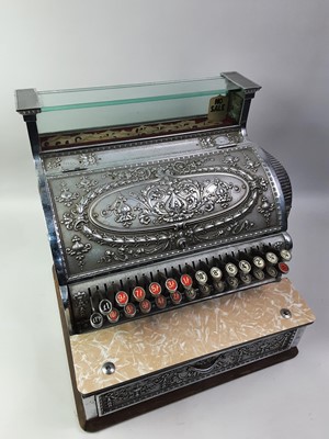 Lot 1345 - NATIONAL MANUFACTURING CO. OF DAYTON OHIO, CASH REGISTER OR TILL