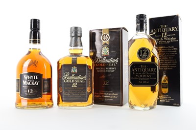 Lot 165 - 3 BOTTLES OF BLENDED WHISKY