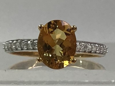 Lot 605 - COLLECTION OF GEM SET RINGS