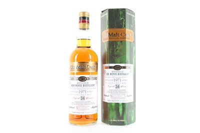 Lot 135 - BEN NEVIS 1971 34 YEAR OLD DOUGLAS LAING OLD MALT CASK