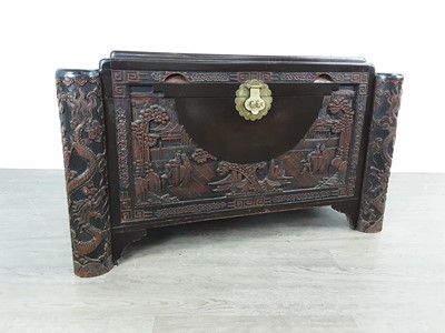 Lot 557 - CHINESE CAMPHORWOOD CHEST