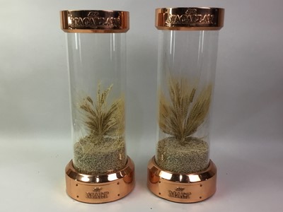 Lot 566 - PAIR OF MACALLAN WHISKY DISPLAY STANDS