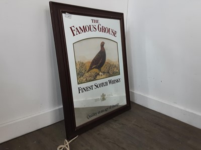 Lot 559 - PAIR OF FAMOUS GROUSE MIRRORED LIGHT BOXES