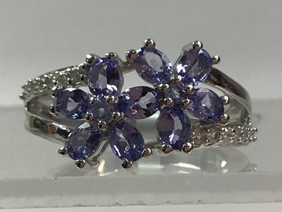 Lot 650 - COLLECTION OF TANZANITE JEWELLERY