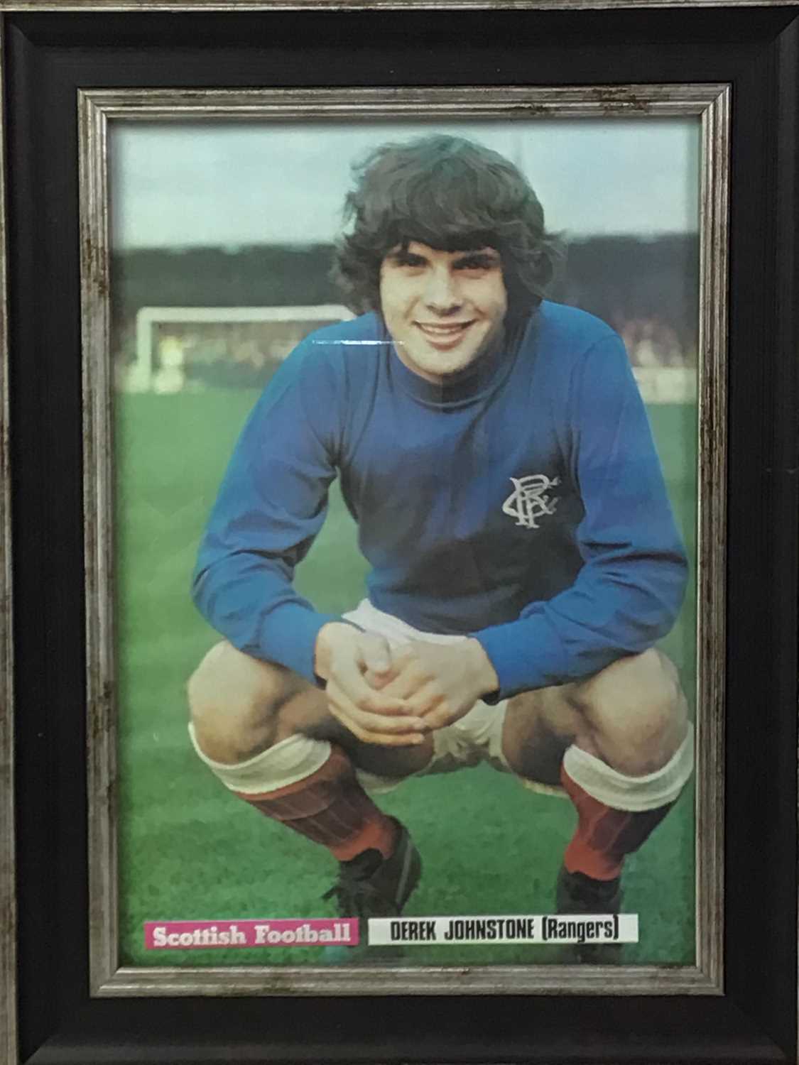 Lot 631 - RANGERS F.C., DEREK JOHNSTONE CARD