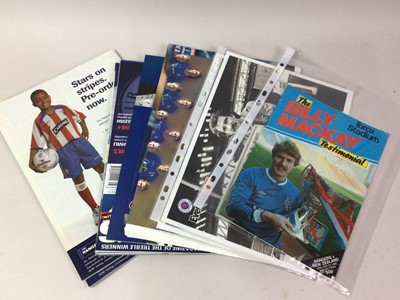 Lot 631 - RANGERS F.C., DEREK JOHNSTONE CARD