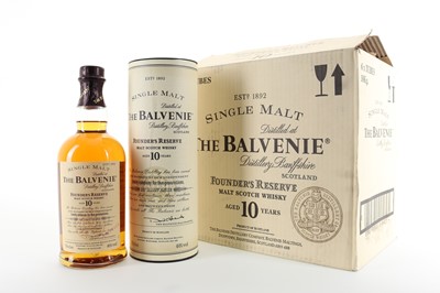 Lot 216 - 6 BOTTLES OF BALVENIE 10 YEAR OLD FOUNDER'S RESERVE