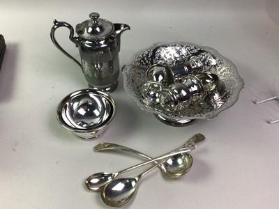 Lot 27 - COLLECTION OF SILVER PLATE