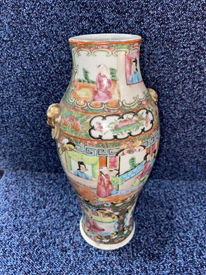 Lot 808 - TWO 19TH CENTURY CHINESE CANTON VASES