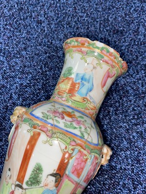 Lot 808 - TWO 19TH CENTURY CHINESE CANTON VASES