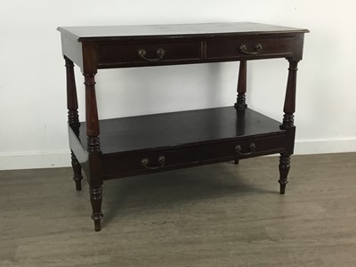 Lot 207 - VICTORIAN MAHOGANY BUFFET