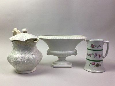 Lot 76 - EDWARDIAN EWER AND BASIN