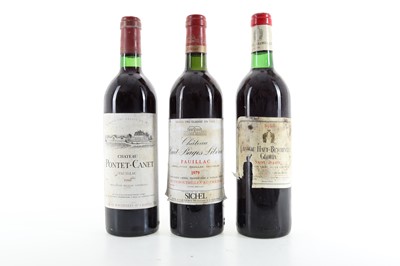 Lot 249 - 3 BOTTLES OF RED BORDEAUX WINE