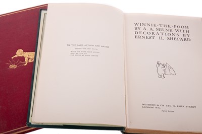 Lot 358 - WINNIE THE POOH, AND NOW WE ARE SIX, MILNE (A.A.)