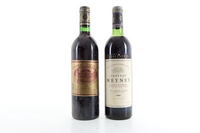 Lot 260 - CHATEAU BATAILLEY GRAND CRU PAUILLAC 1983 AND CORDIER CHATEAU MEYNEY SAINT-ESTEPHE 1981