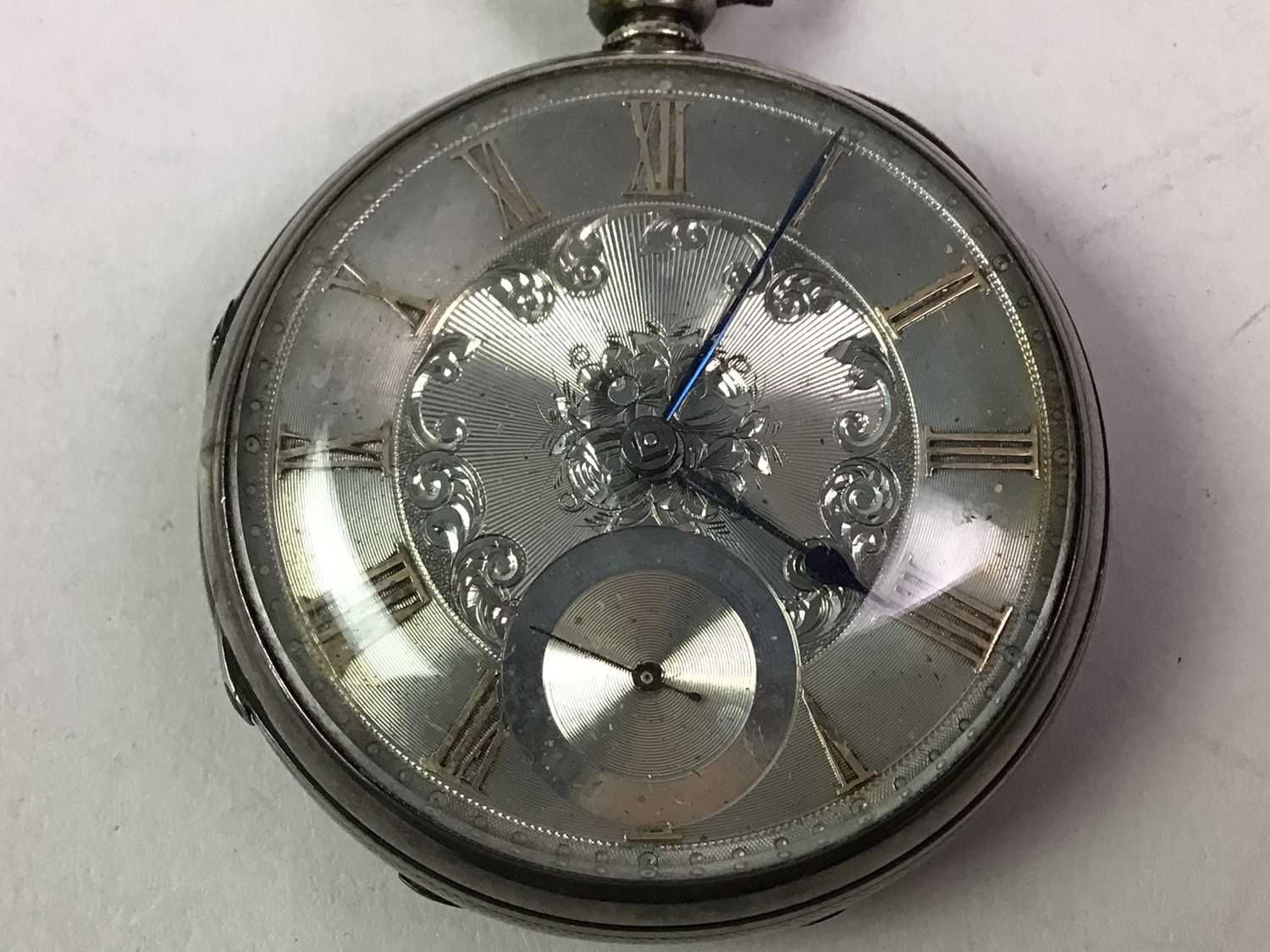 Lot 54 - VICTORIAN SILVER MASONIC POCKET WATCH