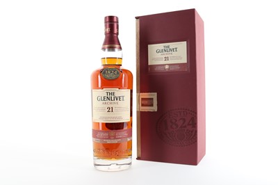 Lot 275 - GLENLIVET 21 YEAR OLD ARCHIVE