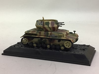 Lot 137 - COLLECTION OF MODEL TANKS