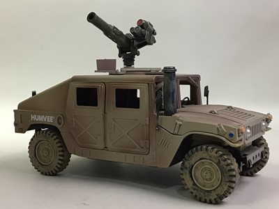 Lot 138 - COLLECTION OF MODEL MILITARY VEHICLES