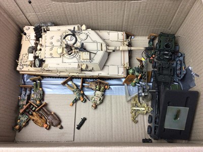 Lot 138 - COLLECTION OF MODEL MILITARY VEHICLES
