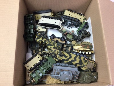 Lot 138 - COLLECTION OF MODEL MILITARY VEHICLES