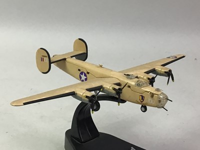 Lot 142 - COLLECTION OF MODEL MILITARY AIRCRAFT