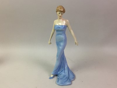 Lot 156 - ROYAL DOULTON, DIANA PRINCESS OF WALES FIGURE