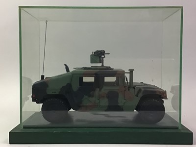 Lot 158 - MODEL MILITARY COMBAT VEHICLE