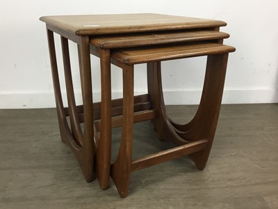 Lot 411 - VICTOR WILKINS FOR G PLAN, NEST OF 'ASTRO' TEAK TABLES